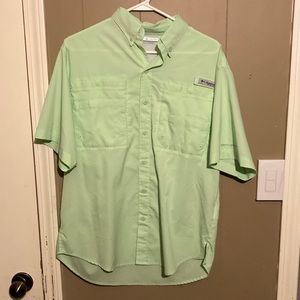 Green Columbia PFG Shirt